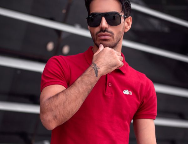 men's polo shirt